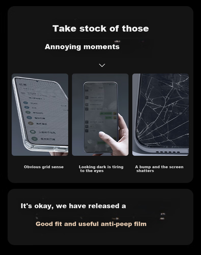DIVI [Instant Application] Privacy Screen Protector for Huawei Mate 70 Pro, Full Adhesive, Suitable for 70 Pro+/RS, Microcrystalline Non-Tempered Glass, Anti-Fingerprint, Dust-Free Installation, Shockproof Soft Film 2