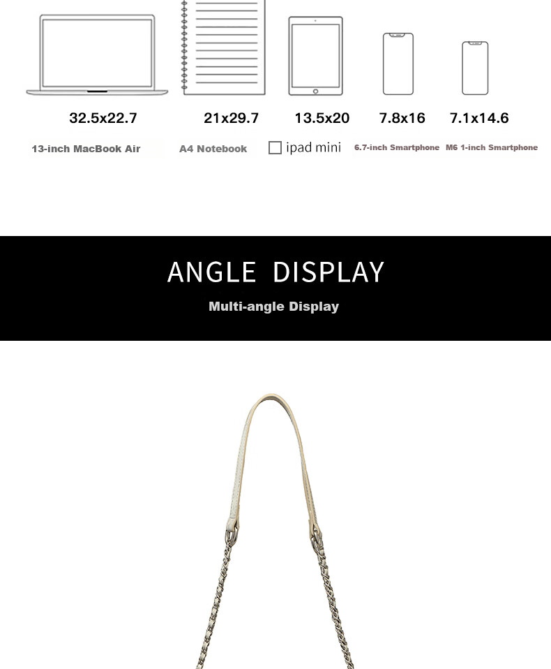 C.BANNER Women's Handbag, Cowhide Shoulder Bag, Large Capacity Tote Bag, Fashionable Birthday And Mother's Day Gift, Practical Present for Mom 8