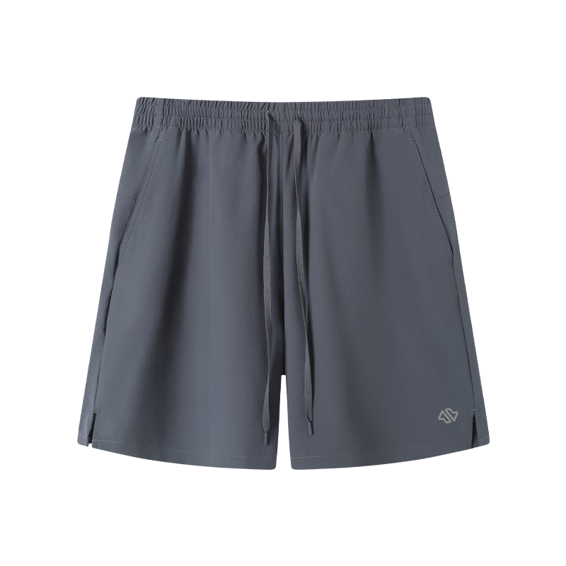 JD Original Wind Quick-Dry Sports Shorts for Men, All-Season Running Casual Pants, Fitness Training Breathable Five-Point Shorts, Gray L