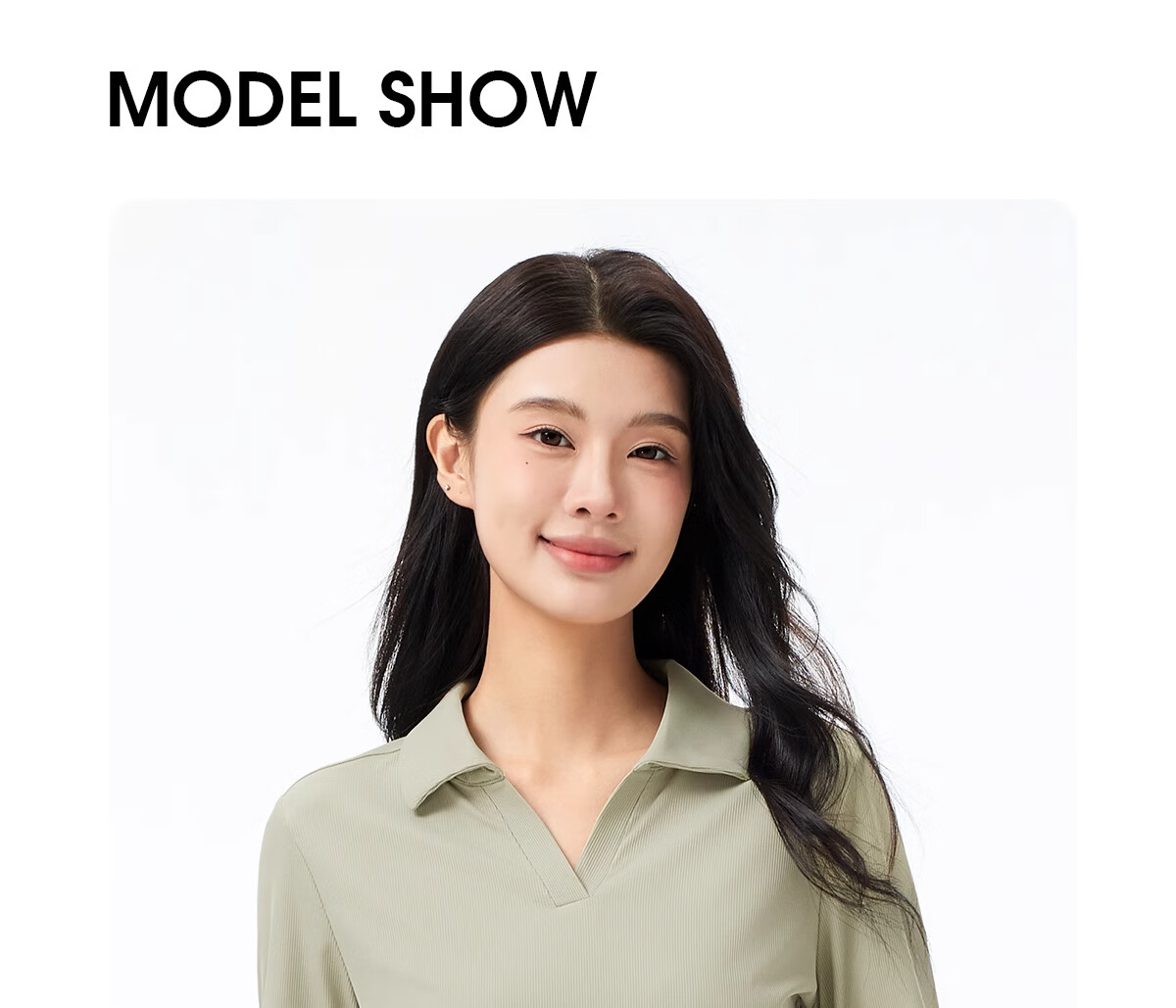 CAMEL 【UPF1000+】 Women's Outdoor Quick-Dry Polo Shirt, Spring Long Sleeve V-Neck, Cooling Breathable Sun Protection T-Shirt, Size M 3