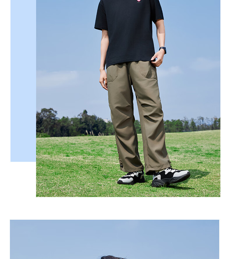 PEAK Men's Summer Short Sleeve Pure Cotton Casual Loose Breathable Outdoor Xinjiang Cotton Sports Base T-Shirt DF652430 83