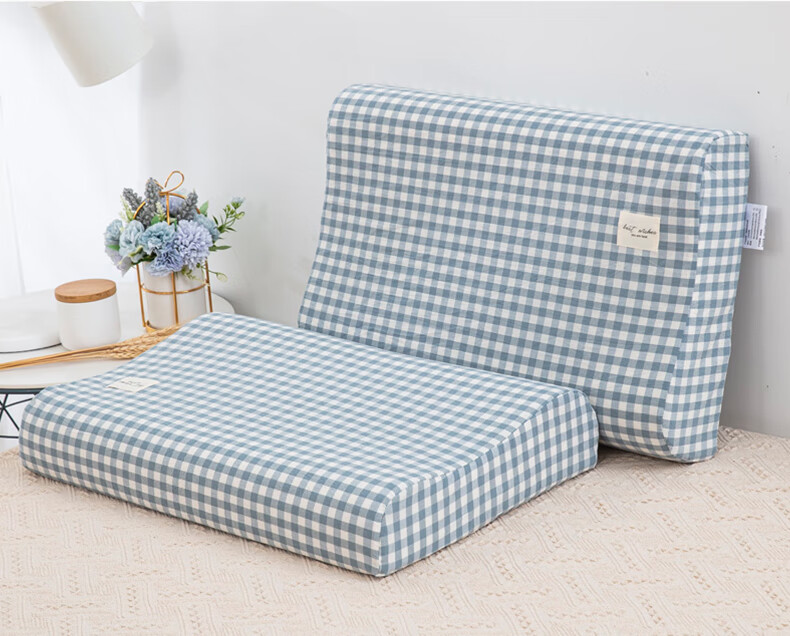 MUJI A-Class 100% Cotton Pillowcase Pair 40x60cm Washable Single Student Home Use 1