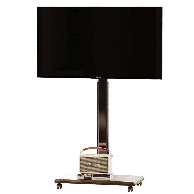 Enlipu Mobile TV Stand Floor Cart for 26-70 Inch TVs, Suitable for Live Streaming, Video Teaching And Other Floor-Standing Mobile TV Mounts