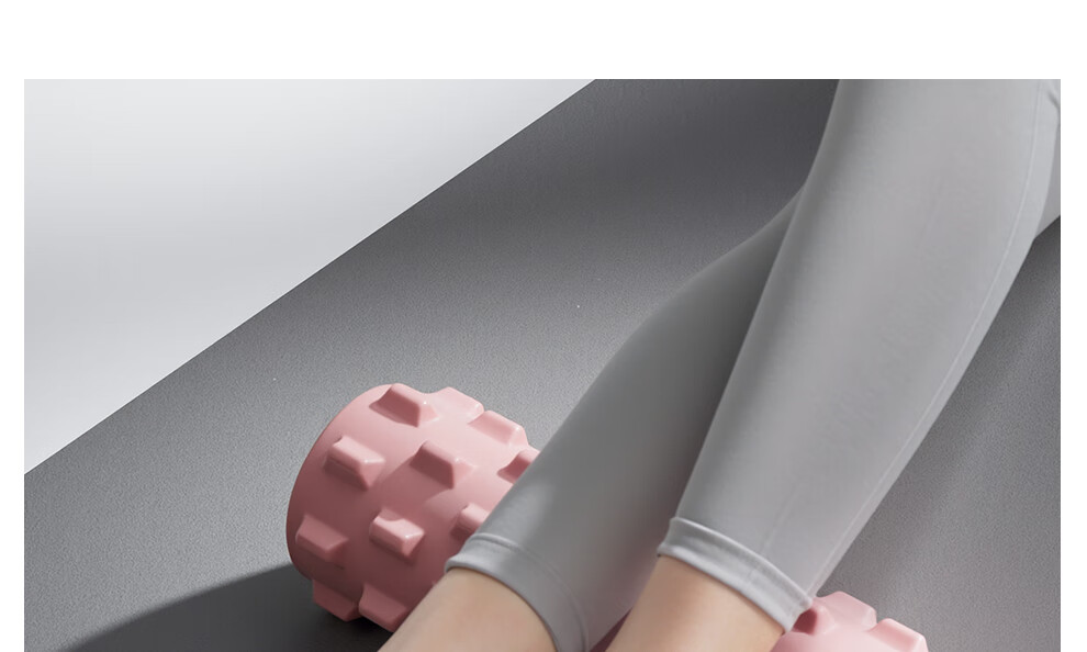 ANTA Spiked Foam Roller, Muscle Relaxation Roller, Yoga Column, Back Fitness Exercise Massage Stick, Purple 6