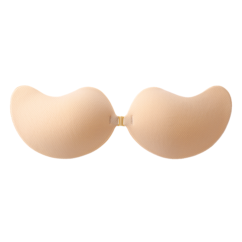 Urban Beauty Women's Adhesive Bra Pads Small Chest Thickened Push-Up Bra Inserts Gather Lift Invisible Breast Pads for Wedding Dress Photography
