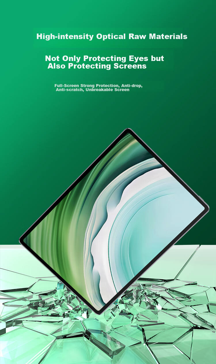 BOSQING Screen Protector for Xueersi T4/T4Pro Learning Tablet, Tempered Glass Film for 13.2-Inch Large Screen, 2025 Model S4 Tablet Anti-Blue Light Eye Protection Film, T4 Turbo Screen Protective Film 6