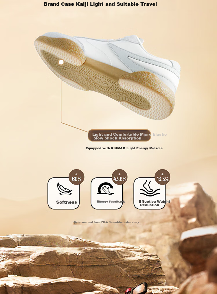 FILA Official Yang Mi Same Style Women's Shoes, PENGUIN Retro Sneakers, Penguin Shoes, Training Shoes, Casual Shoes 11