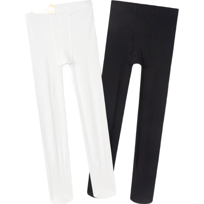 BALABALA Girls' Dance Tights Children's Pantyhose Girls' Leggings Mid to Big Kids Velvet Two-Pack 209925172001
