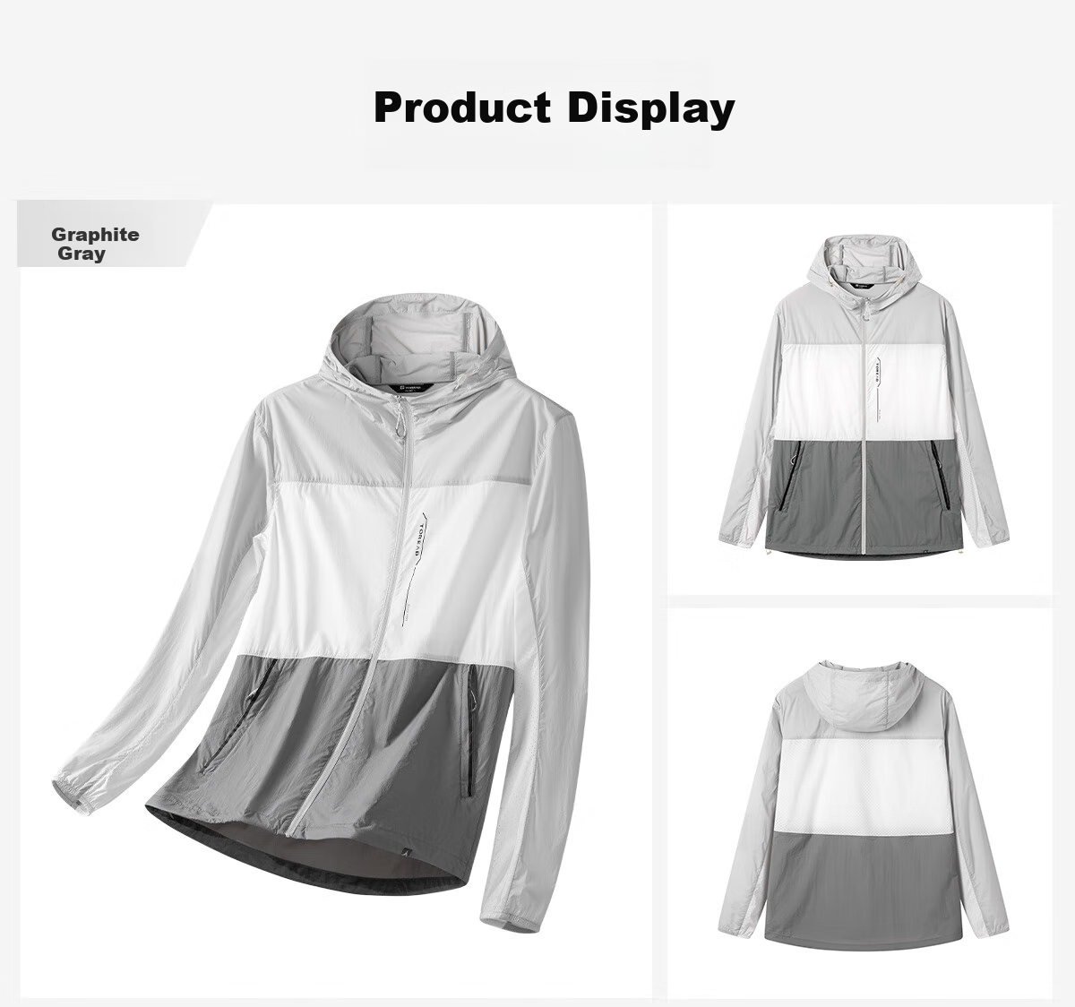 TOREAD Sun Protection Clothing for Men, UPF50+, Lightweight, Breathable, Quick-Drying Skin Coat, UV Protection Sunscreen Garment, TAZZAM81207 8