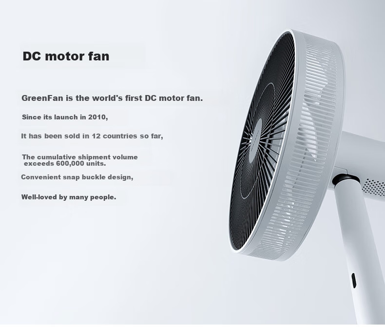 BALMUDA Golf Course Electric Fan Air Circulator Fan Natural Wind Floor-Standing And Desktop Dual-Use Living Room Bedroom Wireless High-Power Camping DC Inverter Japanese Import White And Black 8