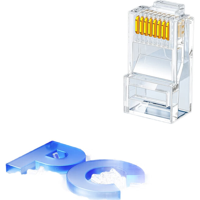 Коннекторы для сетевого кабеля SAMZHE Cat6, гигабитные, инженерный класс RJ45, 50 шт.