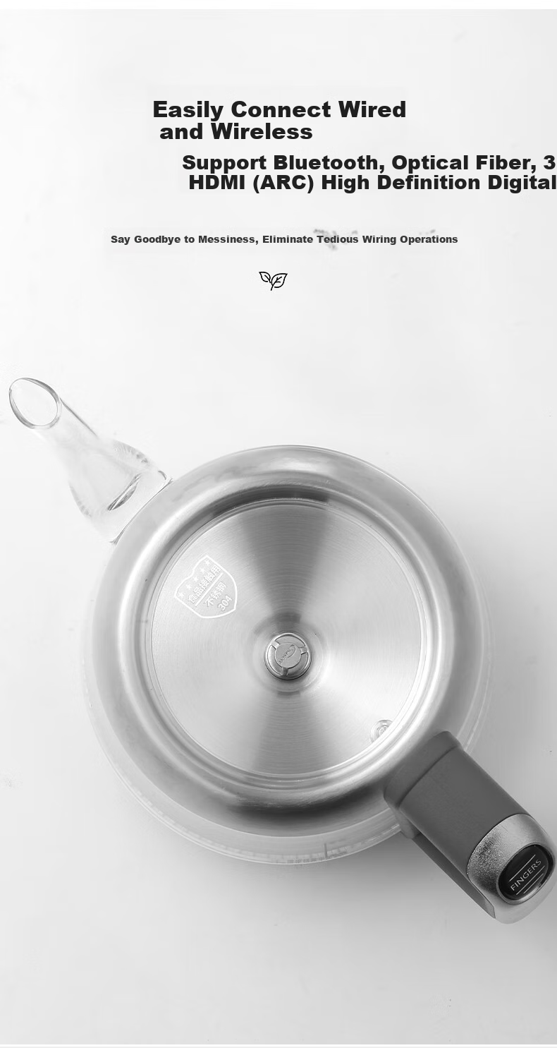 Biooner Fully Automatic Electric Kettle with Water Inlet, Tea Table Kettle for Home And Office Use, Built-In Tea Table All-In Tea Brewing Device, Electric Tea Stove Set RY-17 Steaming Tea Model 14