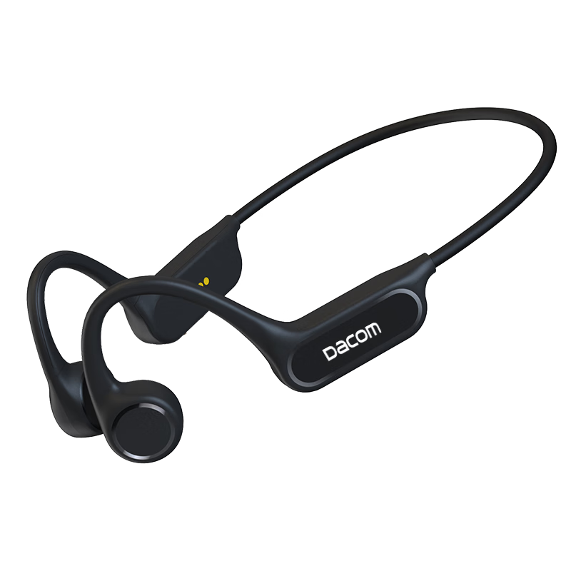 Dacom Airwings MP3MAX Bone Conduction Bluetooth Headphones Upgraded Version, Wireless New Sports Running Model with Built-In 32GB Storage, IP68 Waterproof Non-In Ear-Hook Headphones