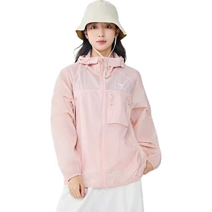 CAMEL [Wang Junkai Edition - Muguang V+] Sunscreen Jacket 2025 Spring Summer Cooling Breathable Couple Original Yarn Sun Protection 2XL