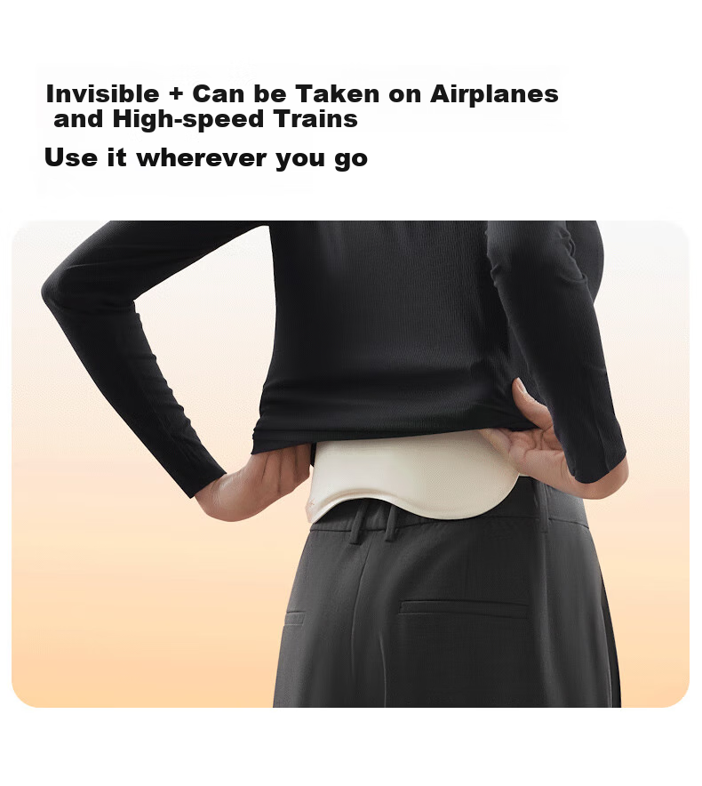 PGG [Mid-Autumn Festival Gift] Waist Massager, Back Pain Relief Device, Herniated Disc Hot Compress Massager, Lumbar Muscle Strain W7 Birthday Gift for Boyfriend Girlfriend Wife Husband 16