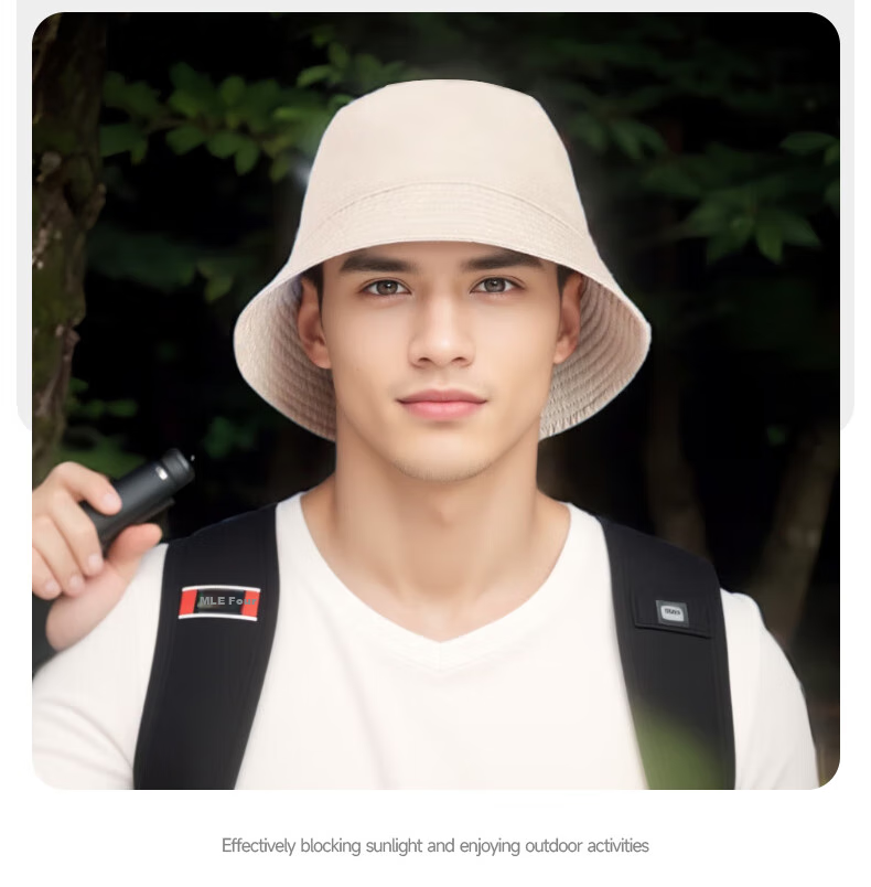 GLO-STORY Sun Hat for Men And Women, Wide Brim UV Protection Fisherman Hat, Sun Visor Cap for Ladies 13