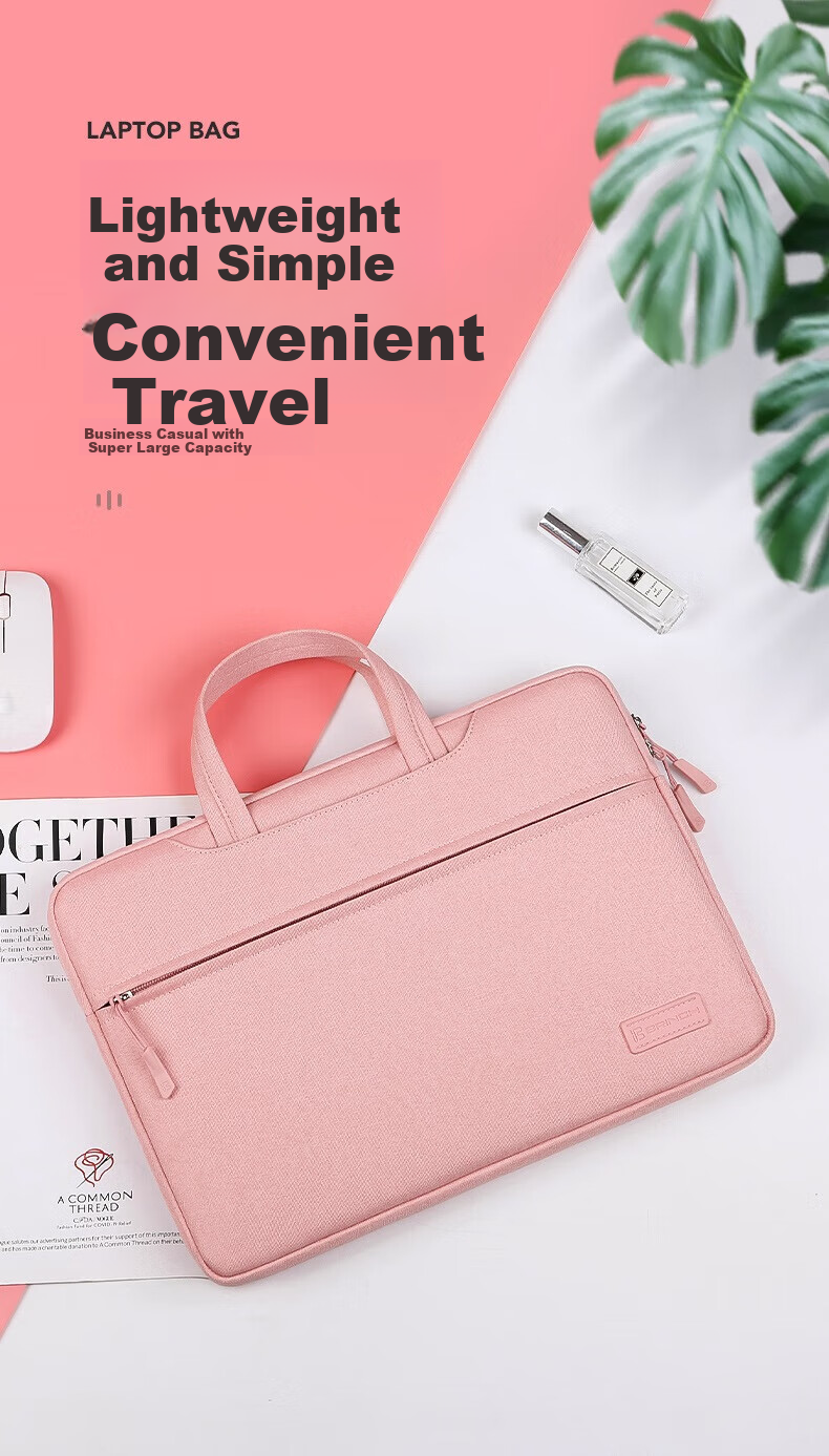 BRINCH Laptop Bag Handheld Suitable for Men And Women, Compatible with Huawei Apple 12/13.3-Inch Business Lightweight Notebook Computer Bag 1