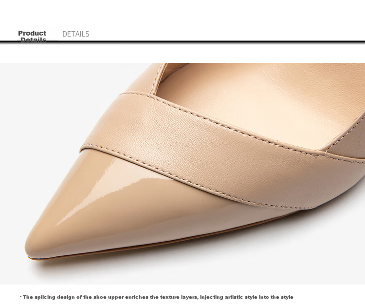 Le Saunda Spring/Summer 2026 New Commuter Elegant Pointed Toe Solid Color High Heels Women's Pumps 74002, Black BKL, Size 38 4