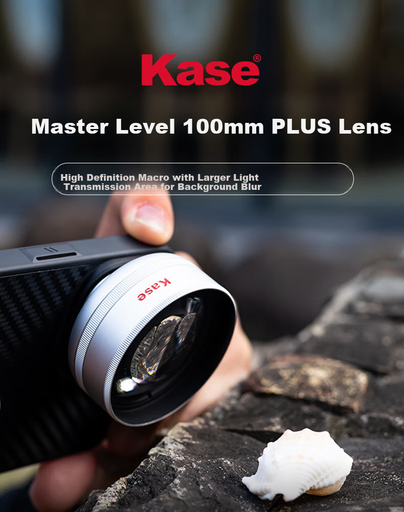 Kase Smartphone Lens, Master-Level Baimei Plus, Flower Bird Fish Insect Jewelry Jewelry Mobile Macro Close-Up Micro Photography Lens 1