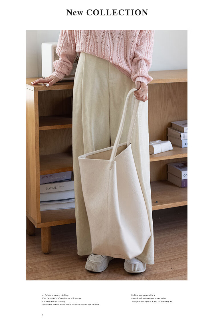 MT Casual Korean Lazy Style Autumn Fashion Fine Corduroy Comfortable Soft Wide-Leg Pants 5