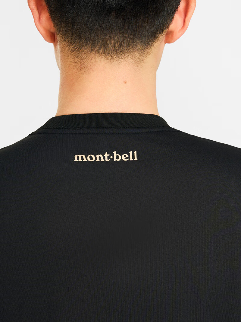 Mont·bell Outdoor Commute Quick-Dry Breathable Short-Sleeve Couple's Bear T-Shirt 1114735 8
