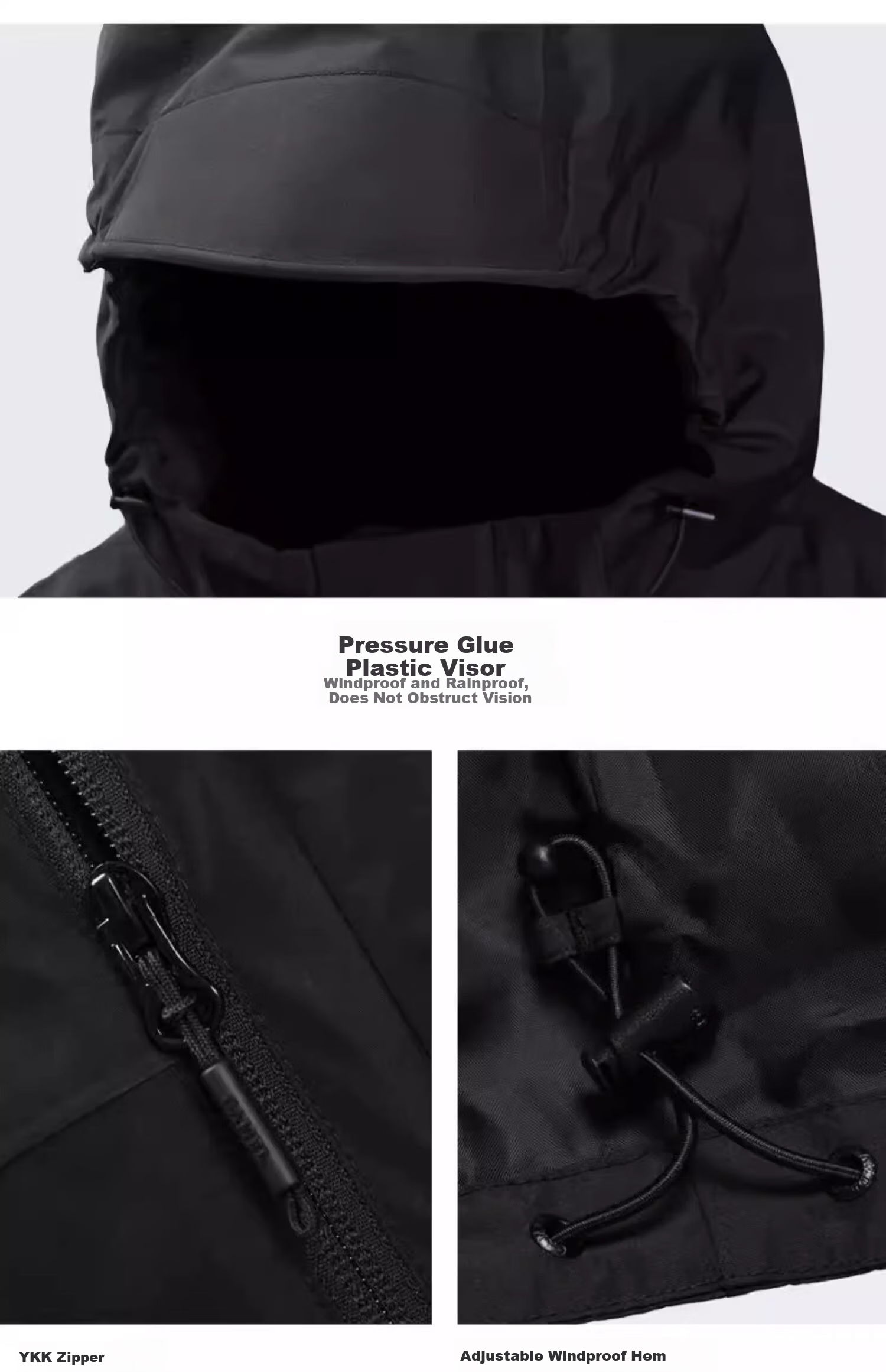 CAMEL [Yudawzhe] Outdoor Three-In Jacket, Unisex Style, Windproof And Waterproof Mountaineering Coat 20