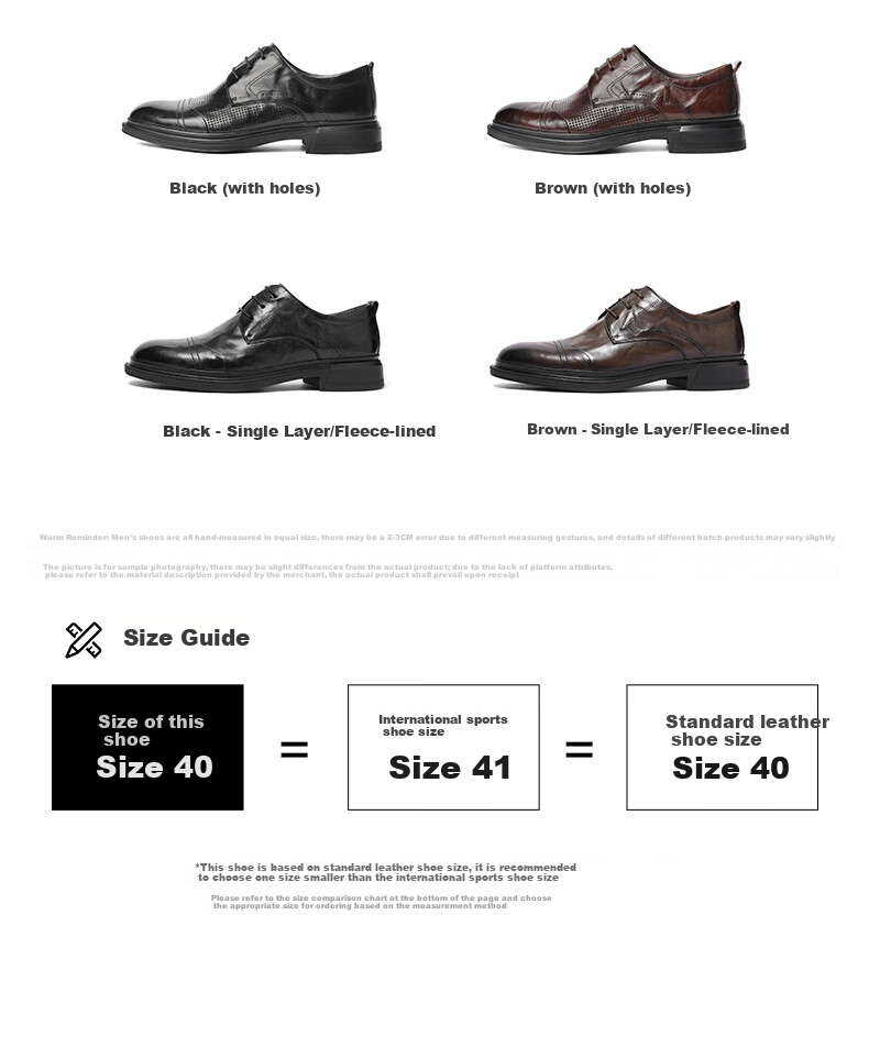 Belle Commuter Business Leather Shoes for Men, Spring And Summer Cowhide Shoes, Genuine Leather Shoes, Wedding Shoes, Professional Formal Shoes A1220 Black Size 43 10