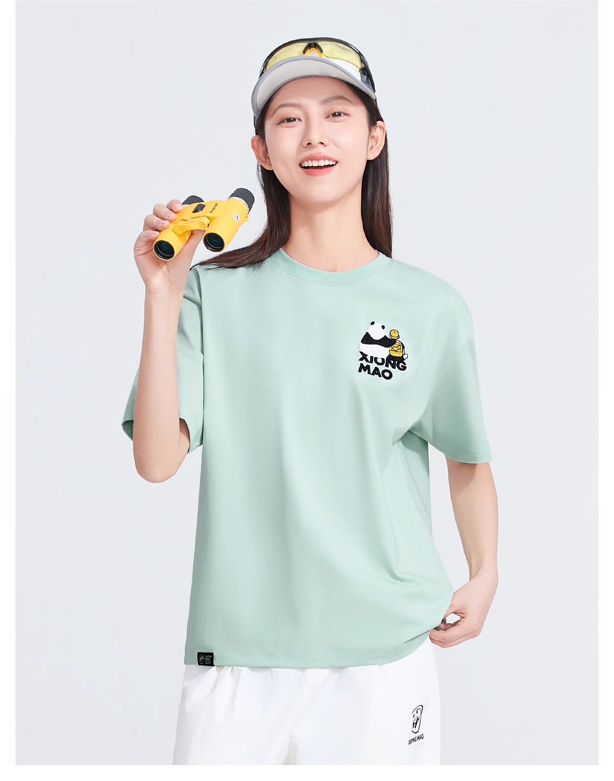 CAMEL Panda Quick-Dry T-Shirt Short Sleeve Unisex 2025 Spring Summer Cooling Sun Protection Outdoor Casual Crew Neck Base Shirt 3XL 27