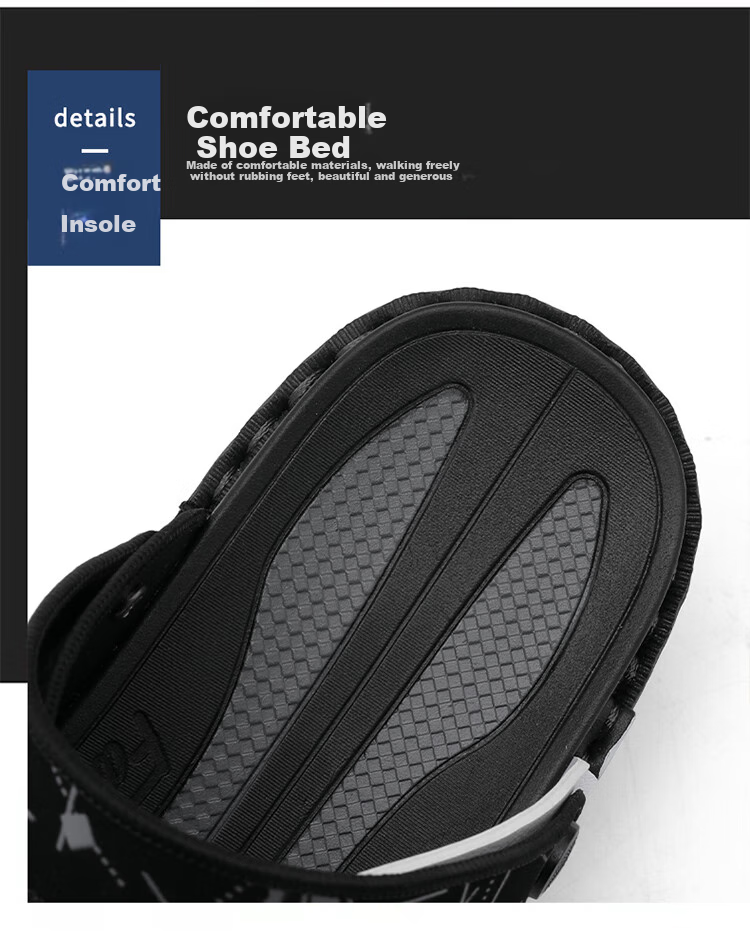 CARTELO Men's Sandals, Summer 2026 Breathable Outdoor Beach Clogs, Dual-Use Casual Slippers for Me 7