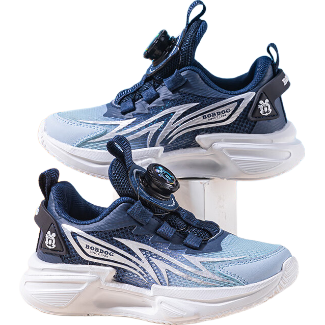 BOBDOG Kids Breathable Children's Sports Shoes Boys Summer Running Shoes 103552147 Navy Blue/Light Moon Size 31