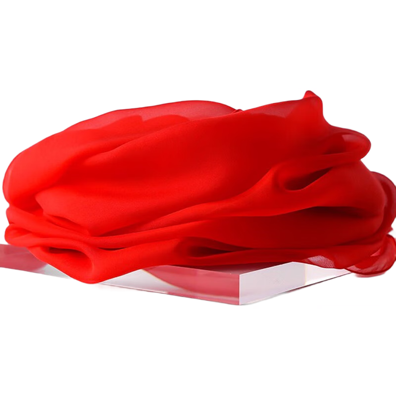 Hangsilu Pure Silk Scarf for Women, Solid Color Mulberry Silk Shawl, High-End Birthday Gift, Mid-Autumn Festival Gift for Mom And Teachers