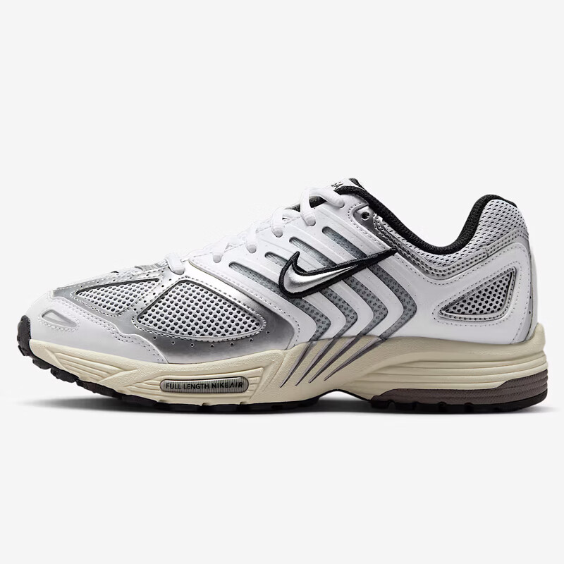 NIKE Women's Casual Shoes, AIR PEGASUS Sneakers, HQ1675-100, Silver White Gray, Size 37.5 1