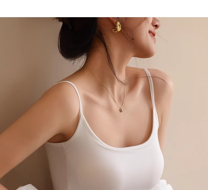 Woodpecker Comic Print Chest Padded Sleeveless Tank Top for Women Summer 2025 New Inner Wear Dark Heather Gray L 24