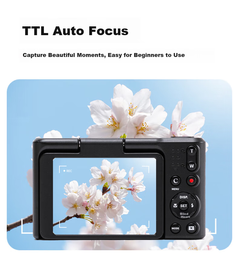 KODAK C1 Flip Screen, 2.8-Inch 13MP, 26mm Wide-Angle, 1080P HD, Ultra-Thin Portable Selfie Digital Camera, Black Kit (Camera + 32GB TF Card + Case) 3