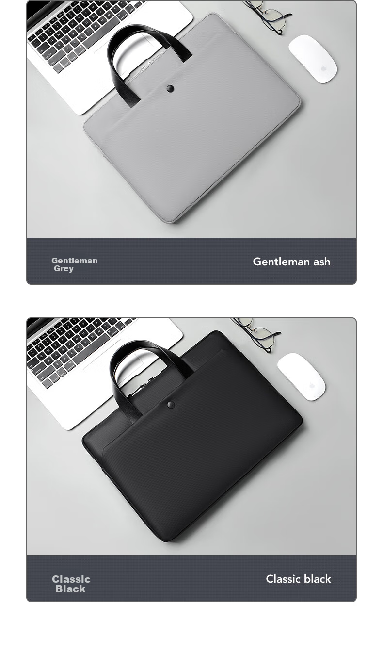 DiyiGongfang Laptop Bag for Men And Women, Handheld Notebook Case for Macbook Pro 16-Inch, Compatible with Apple, Lenovo Legion, Huawei Honor, Business Commute Laptop Bag 10