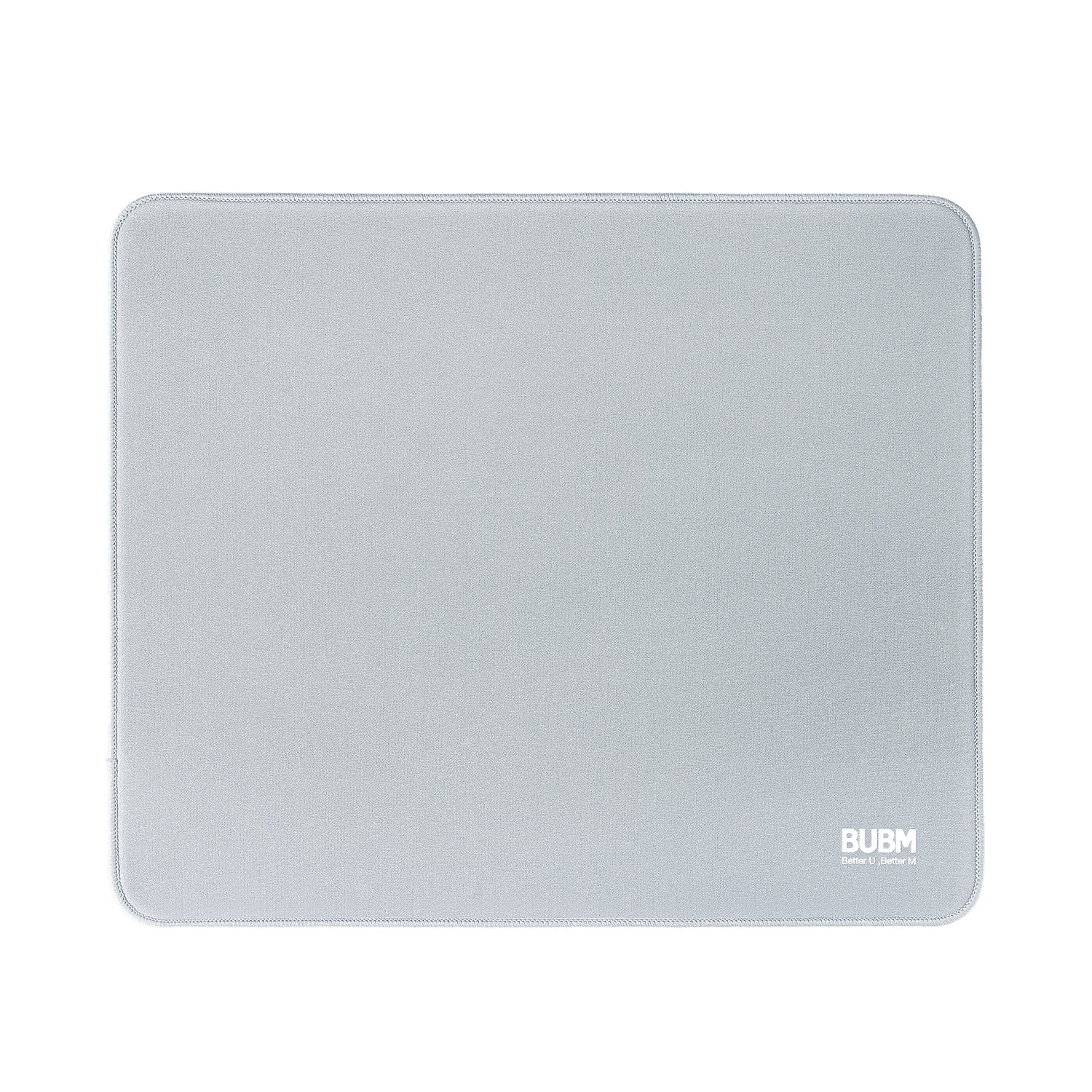 BUBM Gaming Mouse Pad for FPS, Esports, And Competitive Gaming - Delta-Shaped Anti-Slip Surface for PUBG, CS2, Valorant - Fine Texture Speed Type - 320*285*4mm - Gray