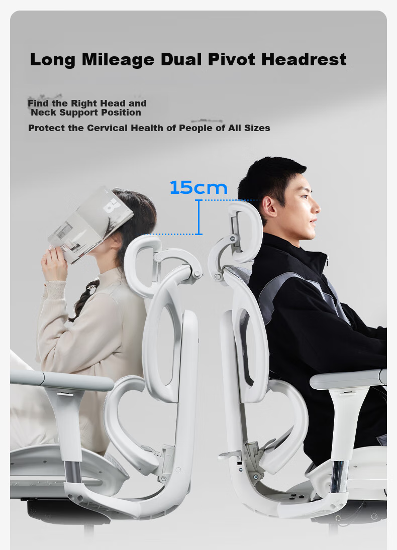 Yongyi X5Pro Ergonomic Chair, Computer Chair, Long-Sitting Back Support, Reclining Office Chair, Gaming Chair, Ergonomic Seat 14