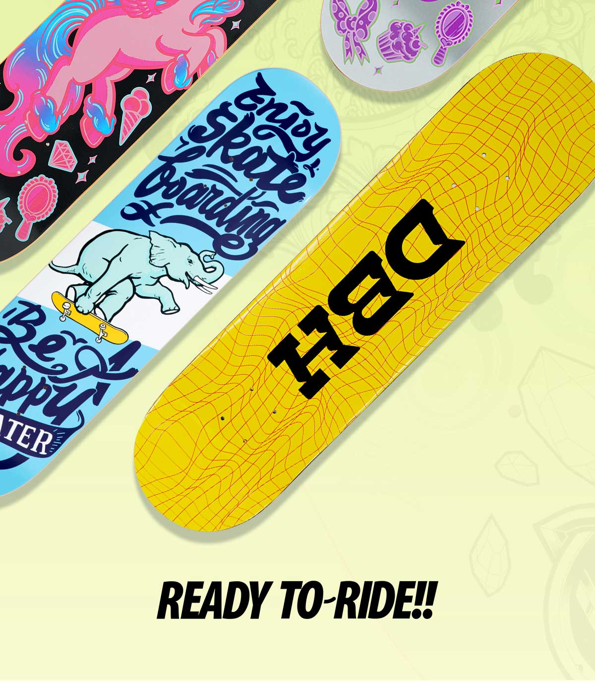 DBH Kids Skateboard Professional Board 6-12 Years Old Beginners Unisex Double Kick Four Wheels 7.5 All-Purpose Wheel Set Apple Meow 18