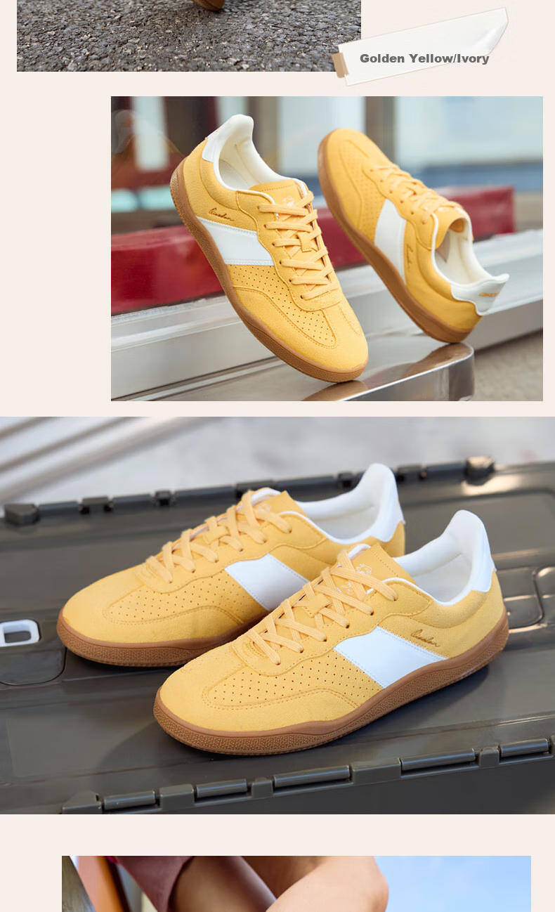 QIAODAN Women's Skateboard Shoes, T-Toe Shoes, Wave Thin-Soled Training Shoes, Sports Skateboard Shoes, Classic Couple Dopamine Outfit 22