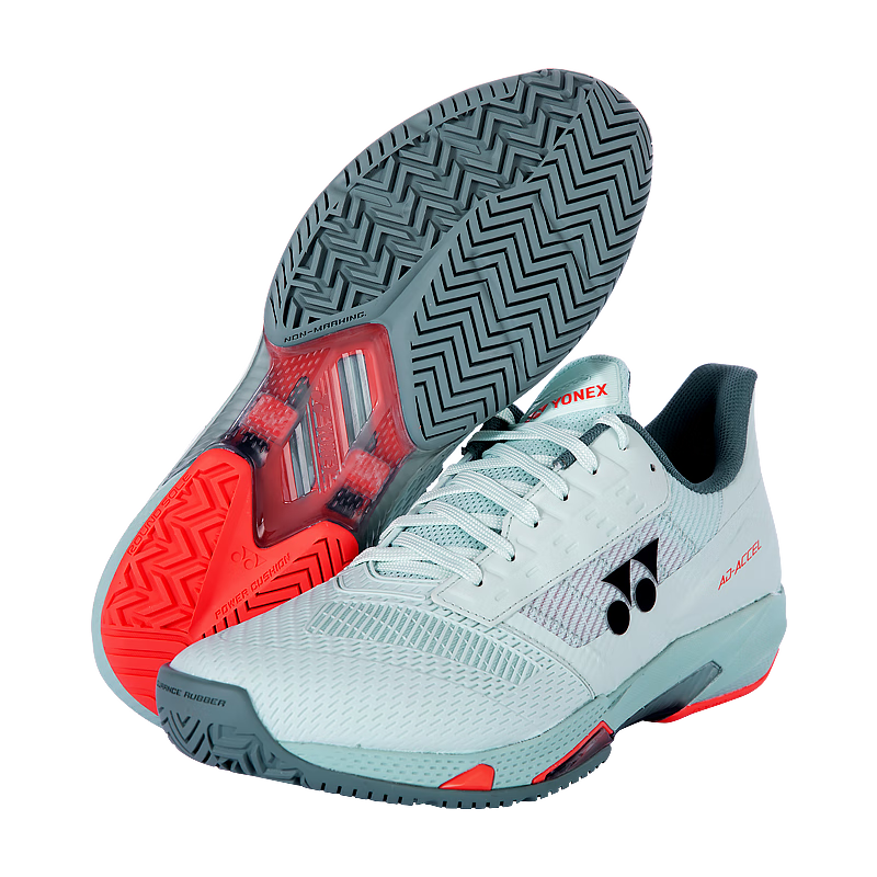 YONEX Tennis Shoes Breathable Shock Absorption Non-Slip Wear-Resistant SHTAAWAEX Mist Blue Size 43