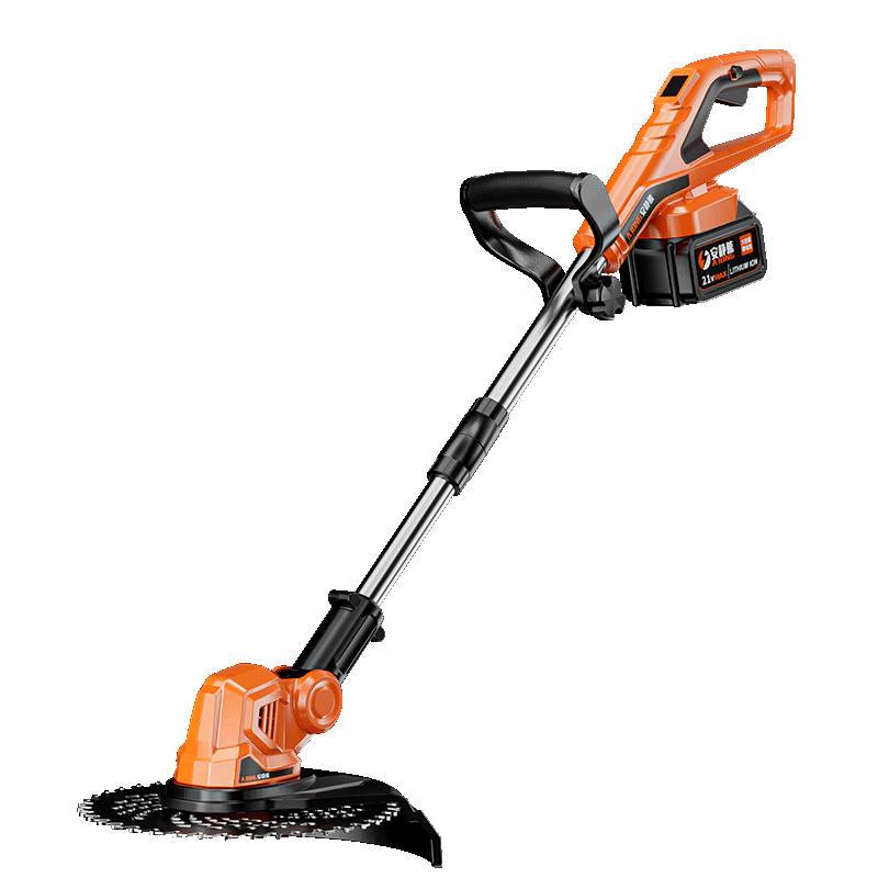Quiet Bear Electric Lawn Mower Rechargeable Lithium Battery Fully Automatic High Power Garden Lawn Grass Trimmer