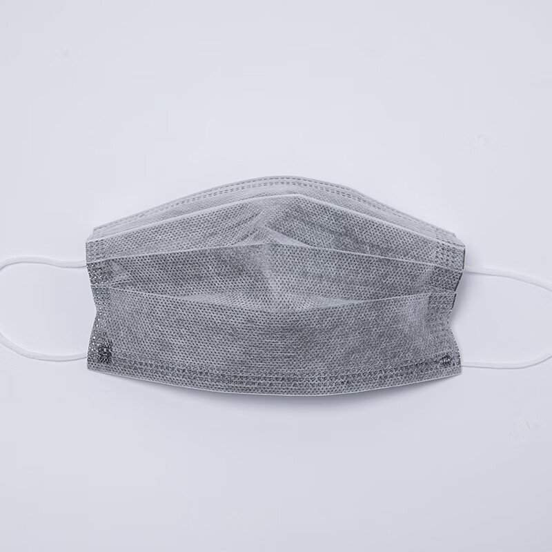 Chaomei 7001 Disposable Activated Carbon Mask Non-Individual Packaging 4-Layer Indoor Formaldehyde Odor Protection Dustproof Breathable Anti-Droplet Dust Renovation Mask (50 Pieces per Box)