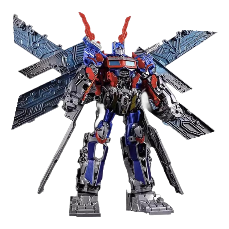 Miaobeile Children's Transforming Toy, Boys' Optimus Prime Bumblebee Car Model Action Figure, Boys' Birthday Gift Box