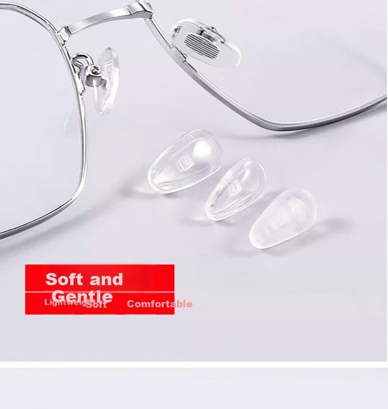 Boshide Glasses Nose Pads, Eyeglass Bridge Set, Silicone Airbag Non-Slip Accessories, One-Piece Package 14