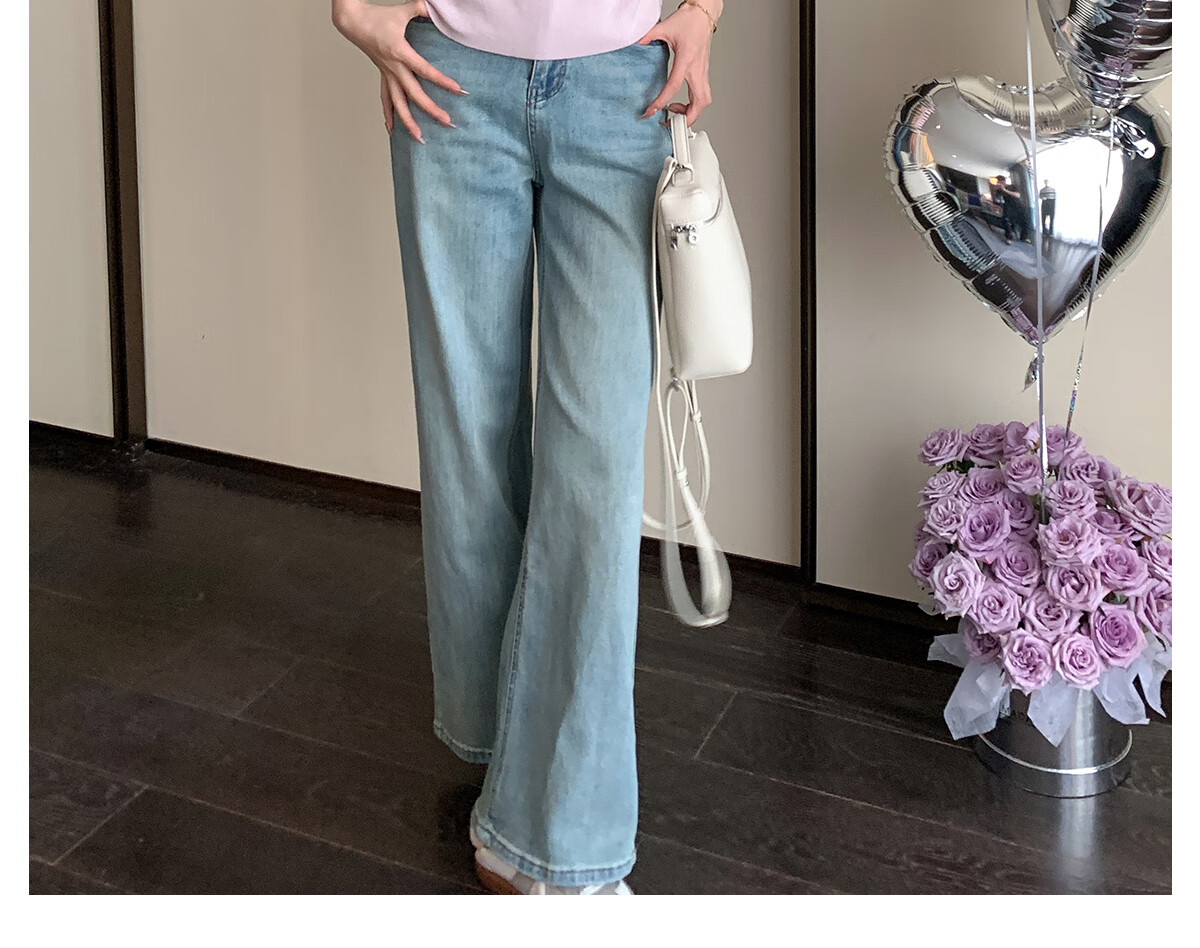 Halo Queen Women's Short Sleeve Knit T-Shirt Slim Fit Cherry Blossom Pink Fitted Waist Crop Top H52T033 27