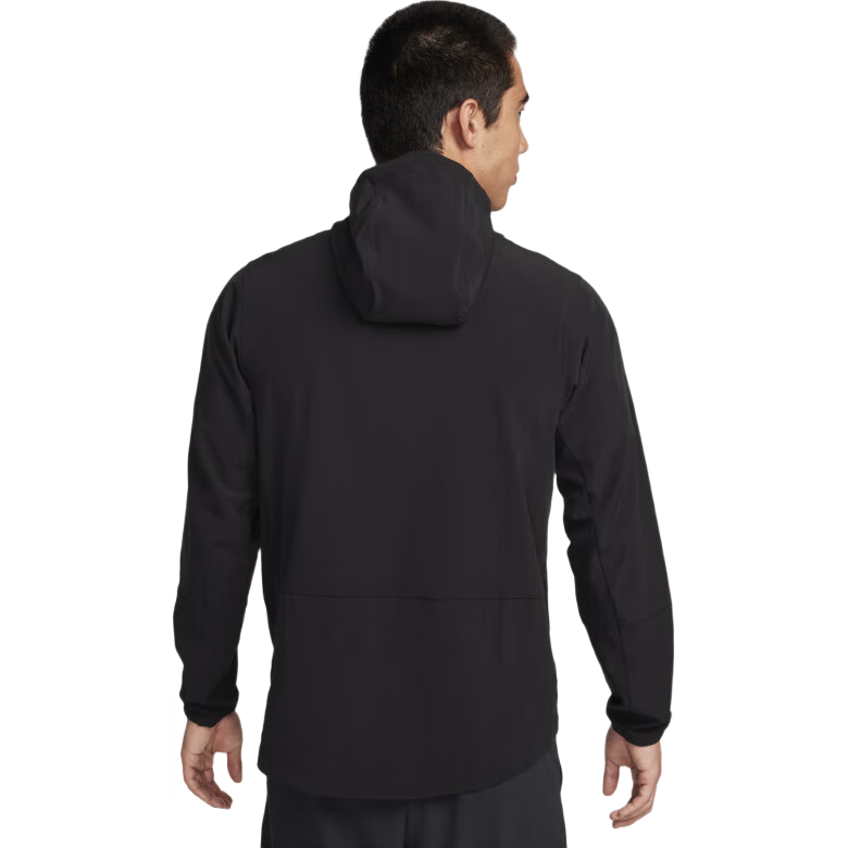 NIKE Spring And Autumn Men's Hooded Jacket, Windproof, Casual Sports FB7552-010 Black L