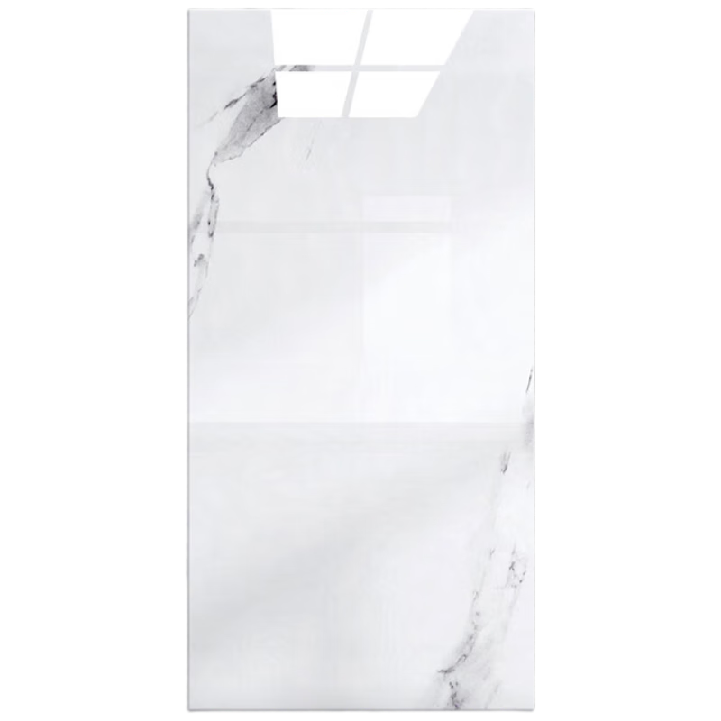 Washi Kitchen Oil-Proof Wall Sticker Imitation Tile Self-Adhesive Aluminum-Plastic Waterproof High-Temperature Resistant Wall Panel Yashi White 30x60cm 5-Pack