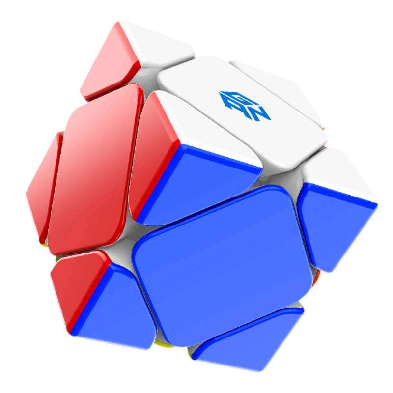 GAN Magic Cube, Irregular Children's Educational Toy, Professional Competition Smooth Fast-Turning Birthday Gift, Diagonal Rotation Full-Directional Axis Positioning Versio