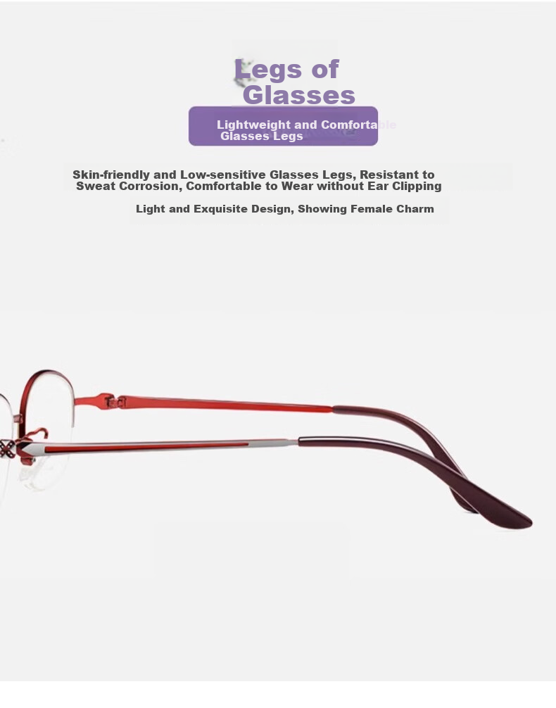 GOGOSOON Reading Glasses for Women, Anti-Blue Light Radiation, High-Quality Genuine Brand, High-Definition Presbyopic Glasses for Middle-Aged And Elderly, Fashionable Reading Glasses for Back to School 16