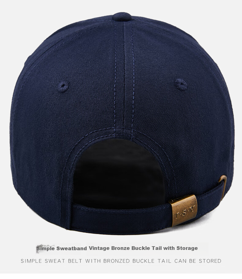 Denssyne Hard-Top Hat for Men, Not Soft And Collapsible, Suitable for All Seasons, Baseball Cap, Versatile Outdoor Style, High-Quality Sun Protection Cap for Middle-Aged And Elderly 10